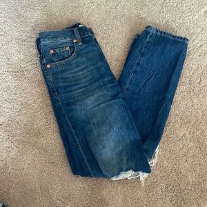 Levi’s low pro straight jeans